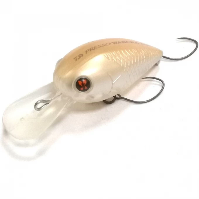 Воблер DAIWA Presso Wabble 40RC shiny albino 07410137 Воблер DAIWA Presso Wabble 40RC shiny albino 07410137